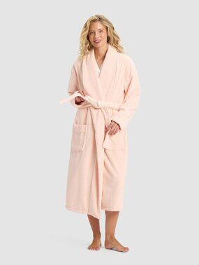 NWT Cozy Earth Luxe Bath Robe in Blossom, size Large.